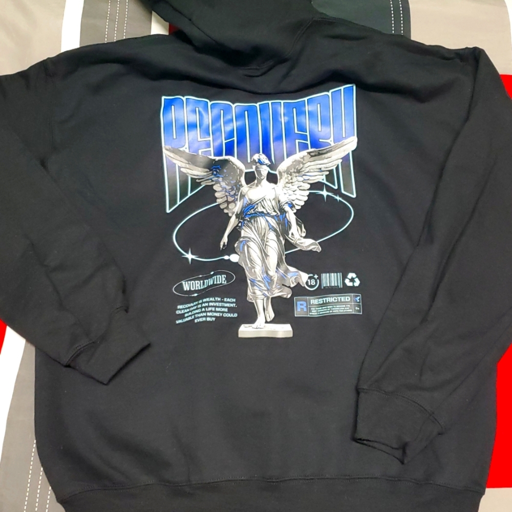 Recovery Rich Club worldwide black hoody